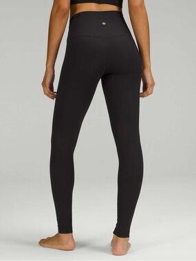Lululemon Align Ribbed High-Rise Pants 28” Black Size 8